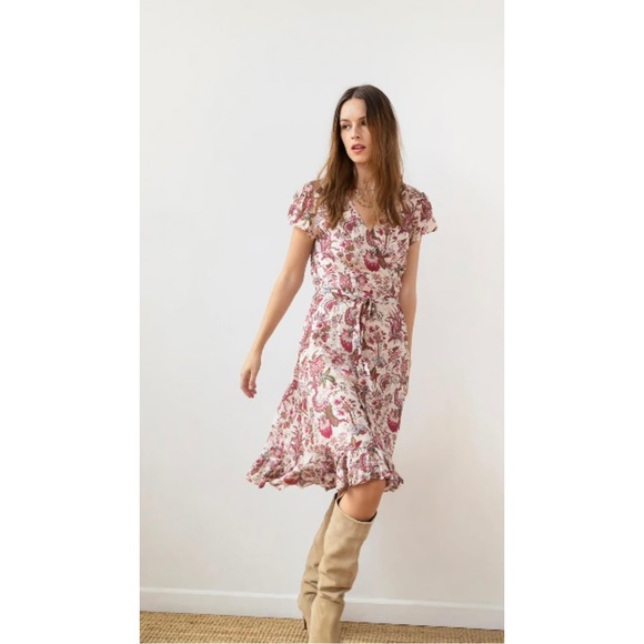 Astrid Multi Floral Dress | Guadalupe - Picture 1 of 3
